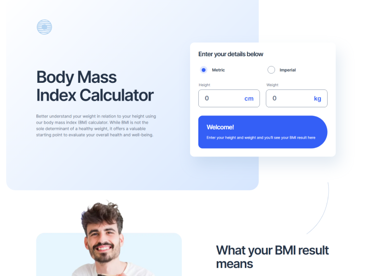 Body Mass Index Calculator preview.