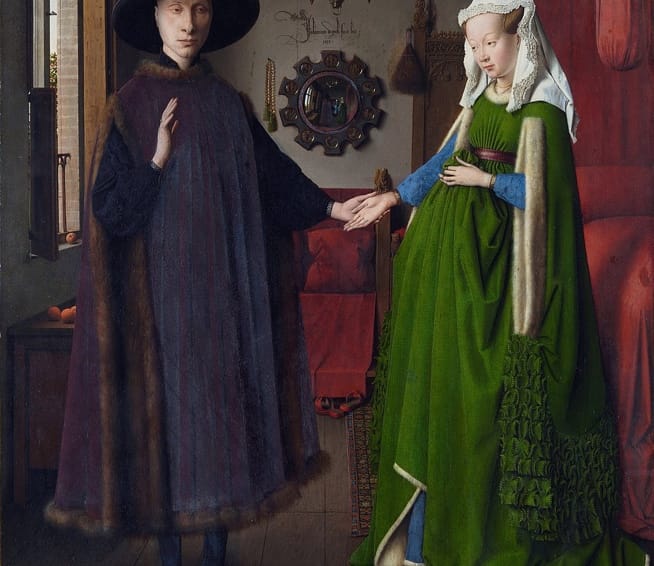 Arnolfini Portrait painting.